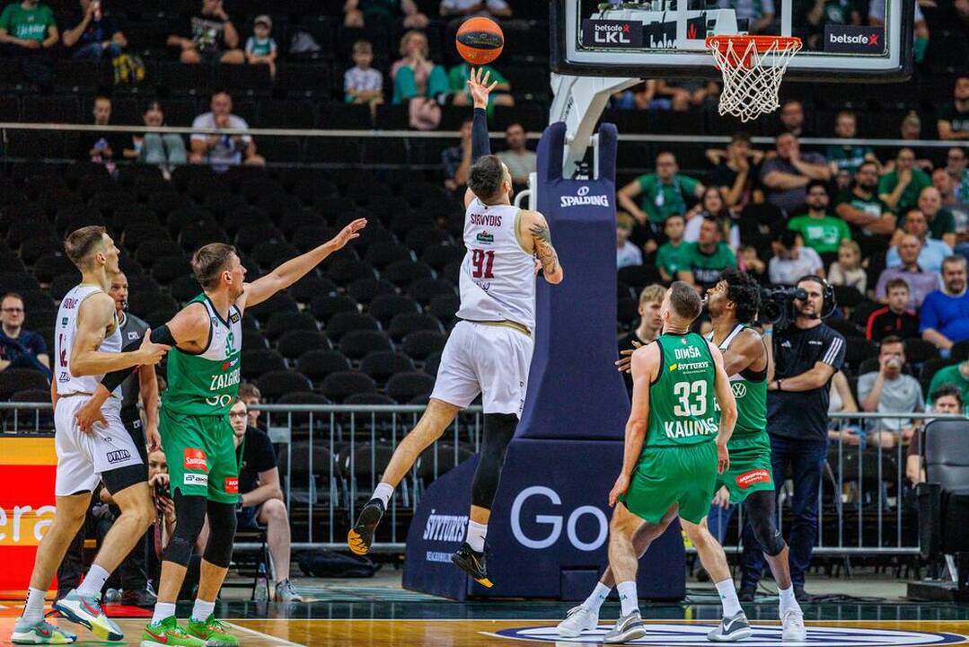 LKL pusfinalis: Kauno „Žalgiris“ – Panevėžio „7bet-Lietkabelis“ 93:72