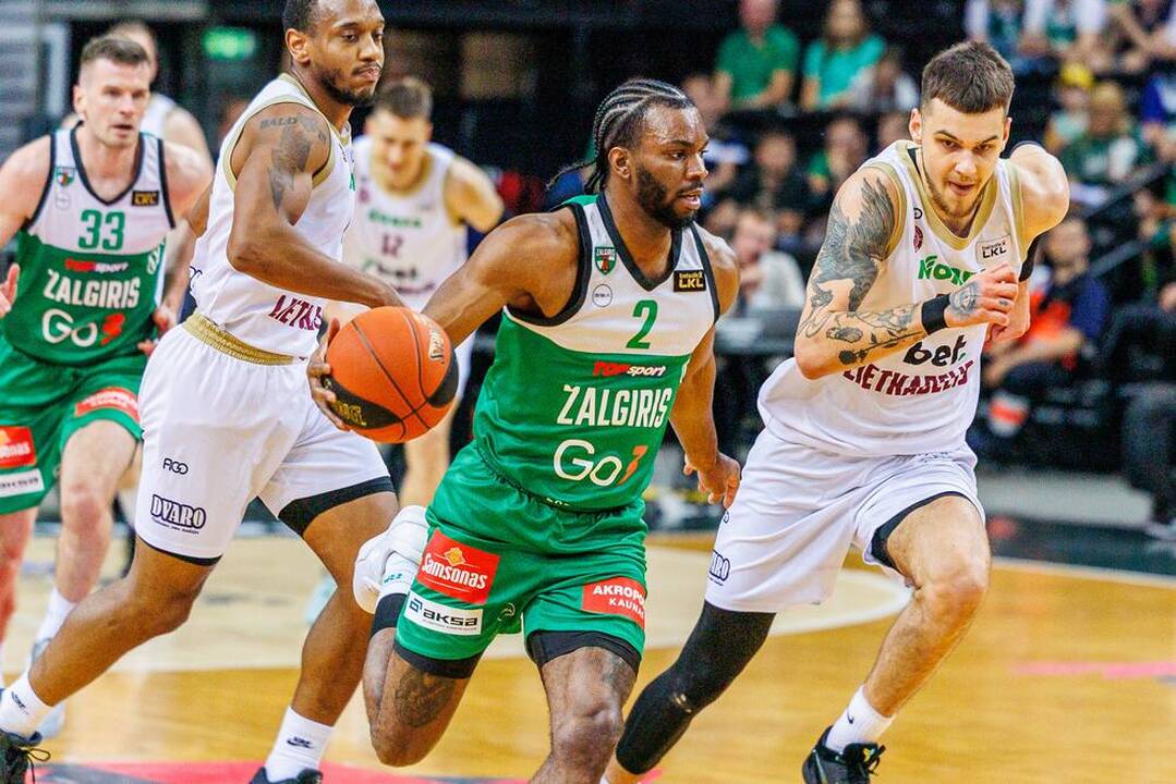 LKL pusfinalis: Kauno „Žalgiris“ – Panevėžio „7bet-Lietkabelis“ 93:72