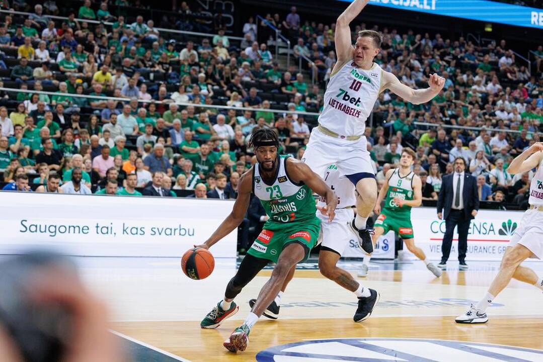LKL pusfinalis: Kauno „Žalgiris“ – Panevėžio „7bet-Lietkabelis“ 93:72