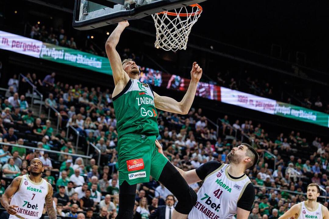 LKL pusfinalis: Kauno „Žalgiris“ – Panevėžio „7bet-Lietkabelis“ 93:72