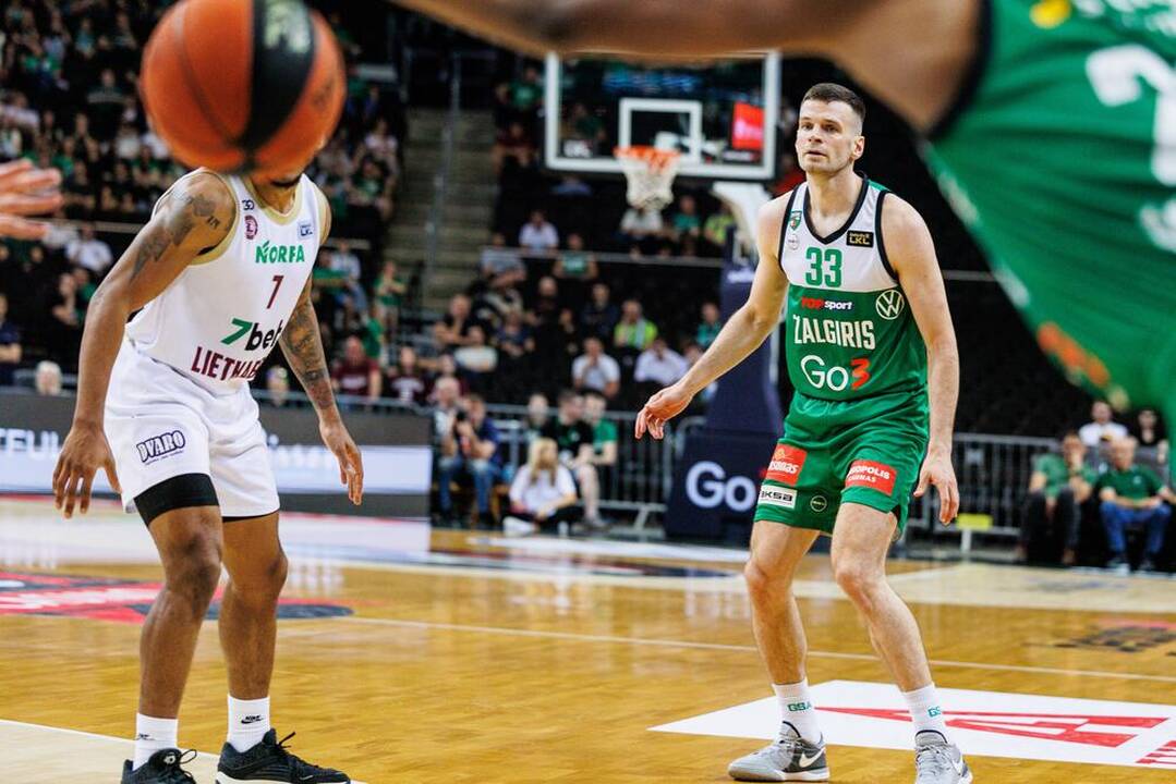 LKL pusfinalis: Kauno „Žalgiris“ – Panevėžio „7bet-Lietkabelis“ 93:72