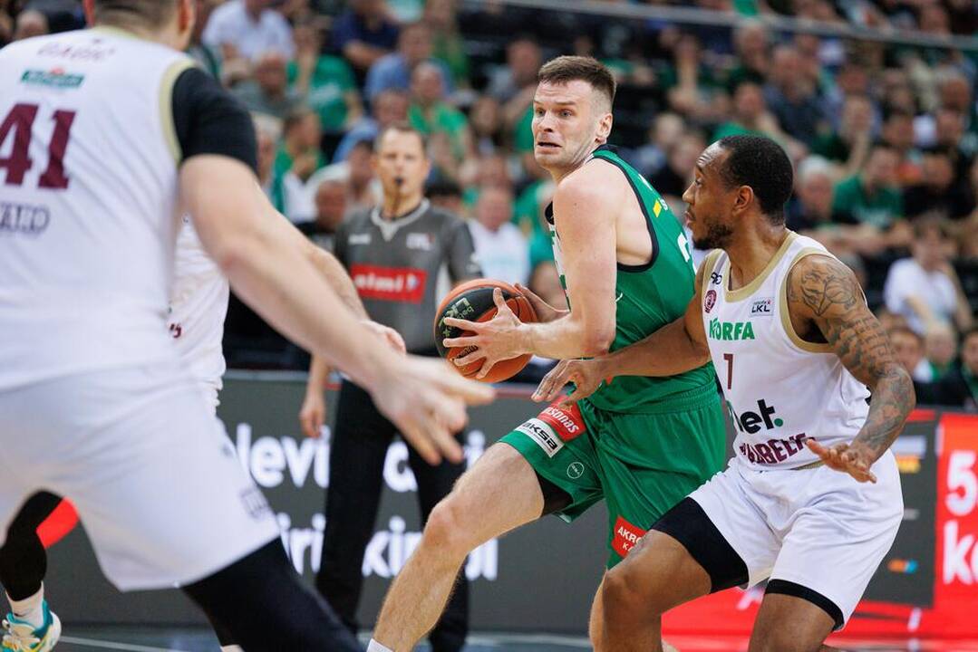 LKL pusfinalis: Kauno „Žalgiris“ – Panevėžio „7bet-Lietkabelis“ 93:72
