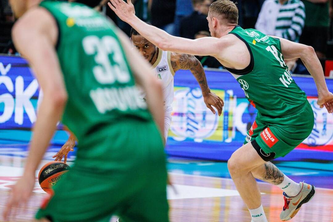 LKL pusfinalis: Kauno „Žalgiris“ – Panevėžio „7bet-Lietkabelis“ 93:72