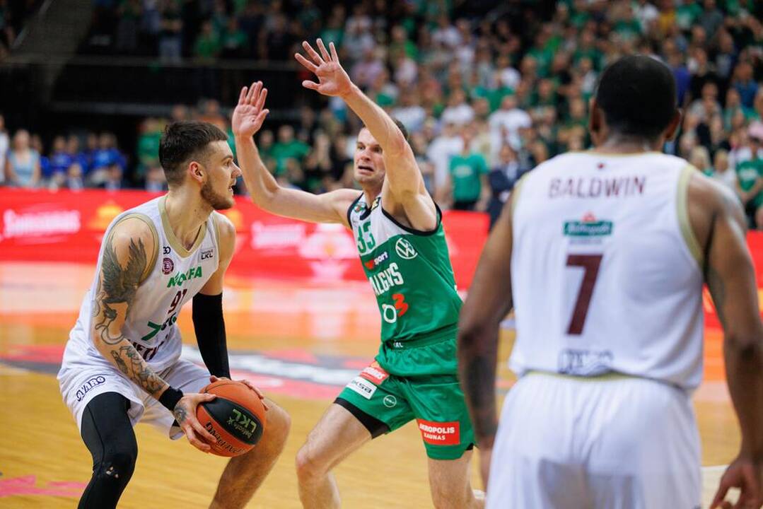 LKL pusfinalis: Kauno „Žalgiris“ – Panevėžio „7bet-Lietkabelis“ 93:72
