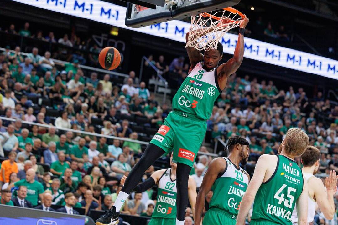 LKL pusfinalis: Kauno „Žalgiris“ – Panevėžio „7bet-Lietkabelis“ 93:72