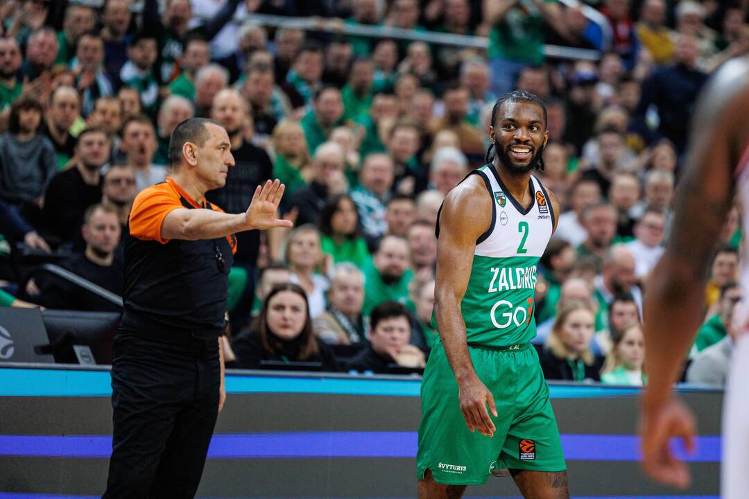 Eurolyga: Kauno „Žalgiris“ – Pirėjo „Olympiacos“ 76:95