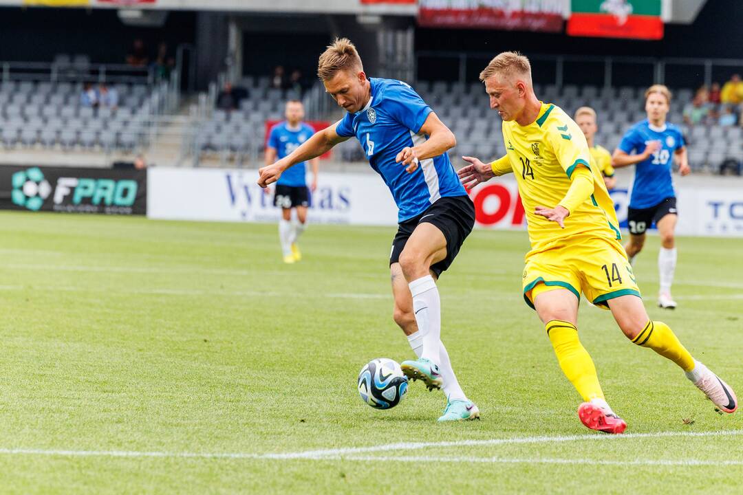 Baltijos futbolo taurės finalas: Lietuva – Estija