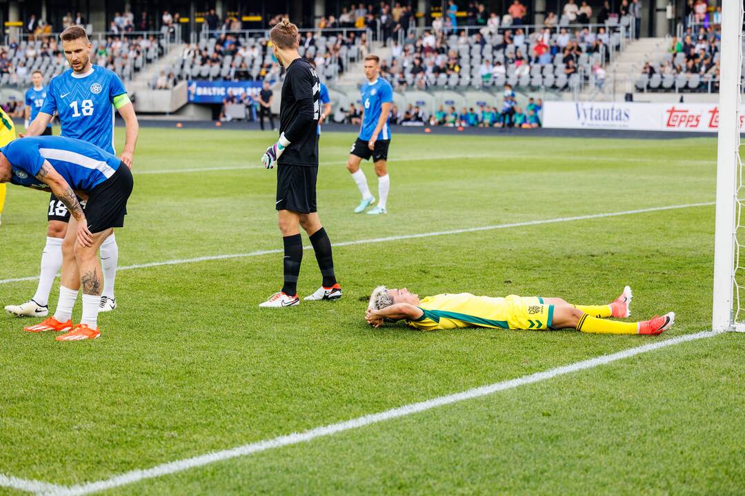 Baltijos futbolo taurės finalas: Lietuva – Estija