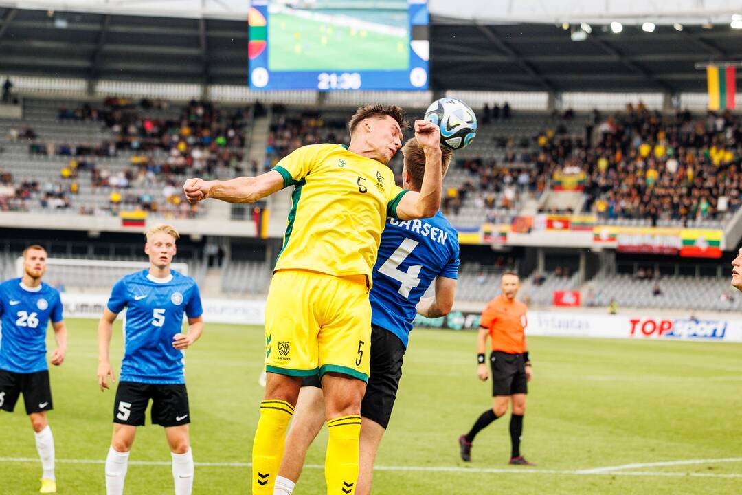 Baltijos futbolo taurės finalas: Lietuva – Estija