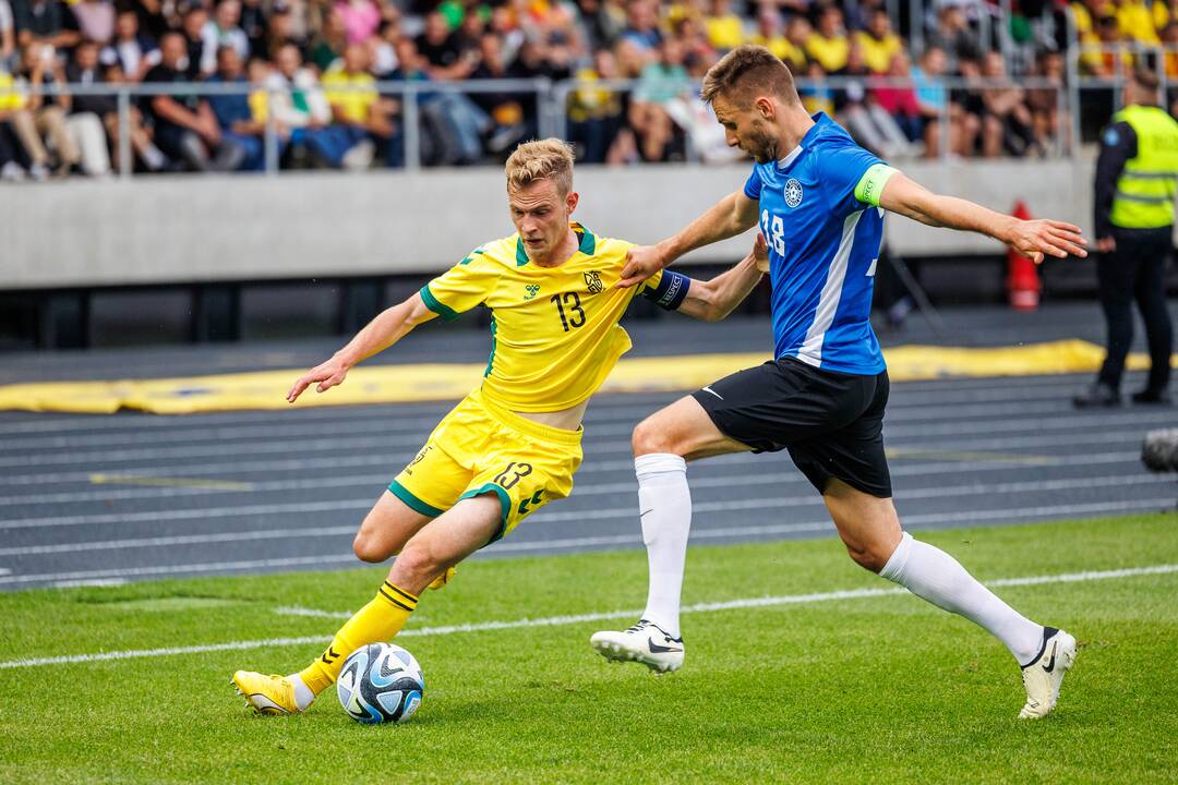 Baltijos futbolo taurės finalas: Lietuva – Estija