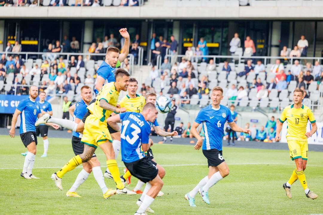 Baltijos futbolo taurės finalas: Lietuva – Estija