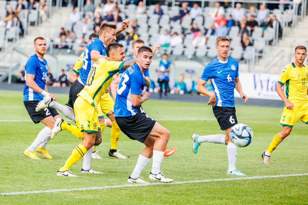 Baltijos futbolo taurės finalas: Lietuva – Estija