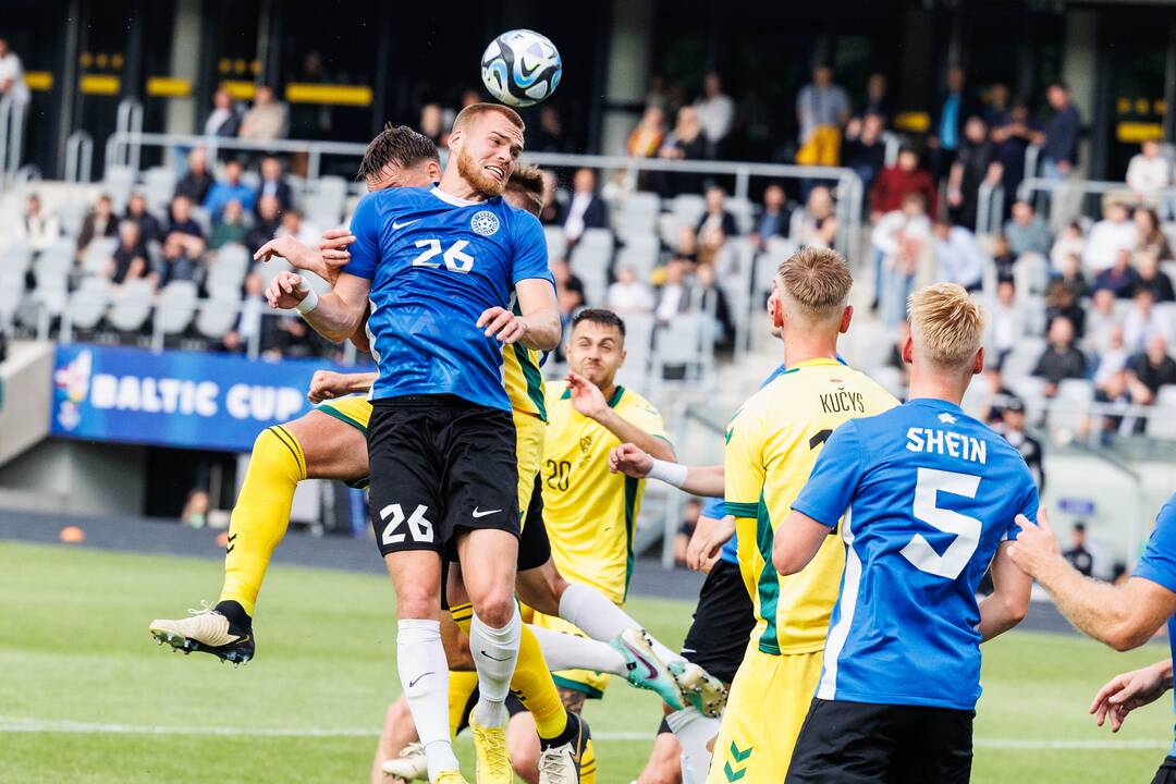 Baltijos futbolo taurės finalas: Lietuva – Estija