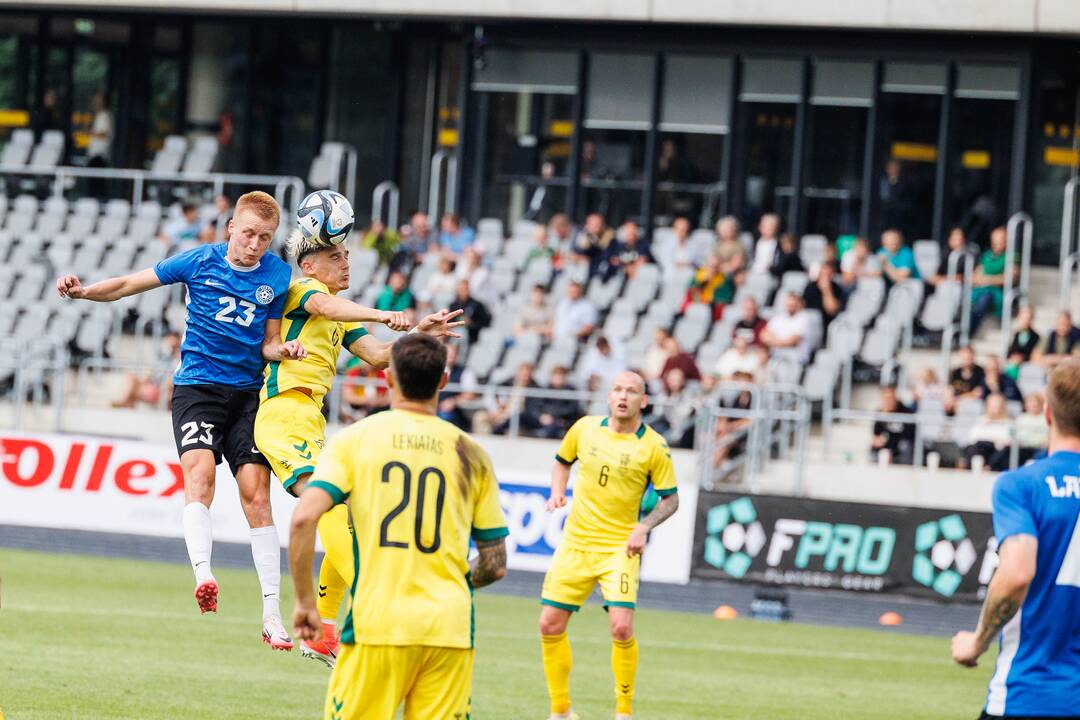 Baltijos futbolo taurės finalas: Lietuva – Estija