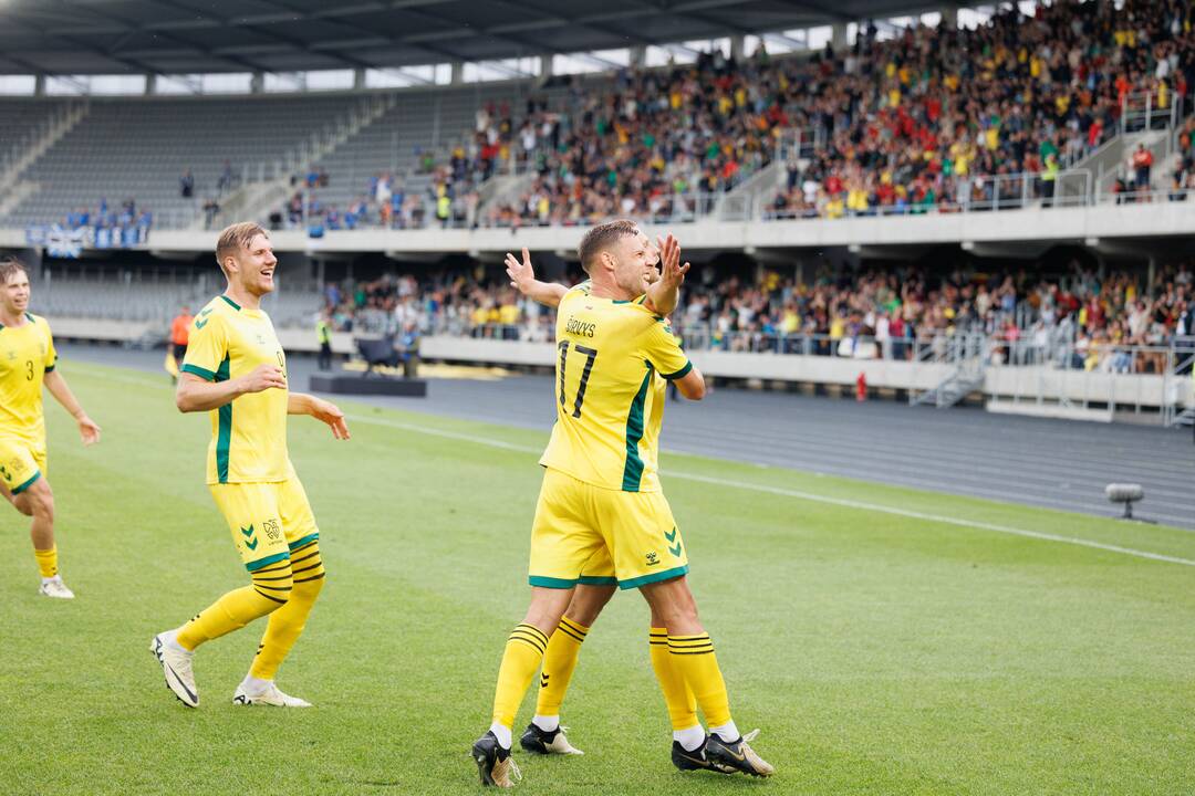 Baltijos futbolo taurės finalas: Lietuva – Estija