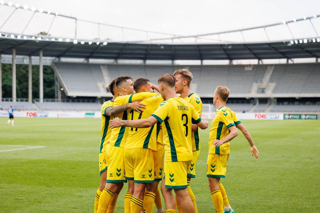Baltijos futbolo taurės finalas: Lietuva – Estija