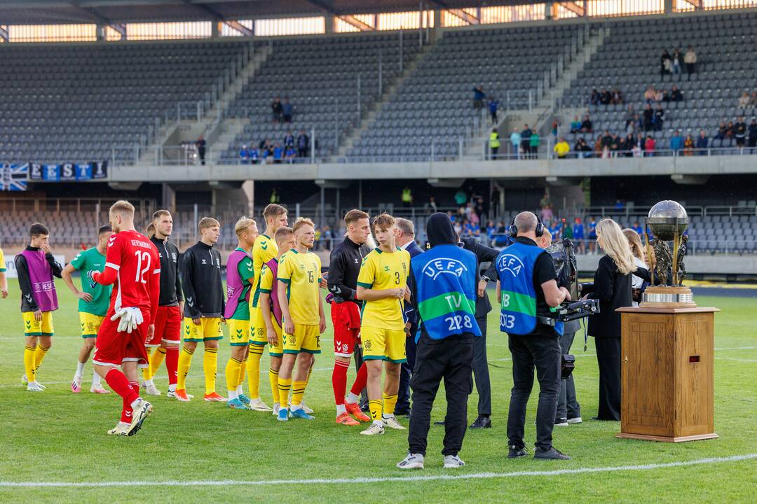 Baltijos futbolo taurės finalas: Lietuva – Estija