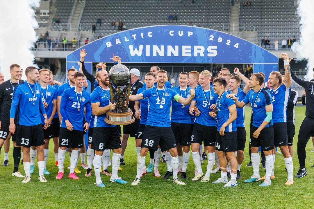 Baltijos futbolo taurės finalas: Lietuva – Estija