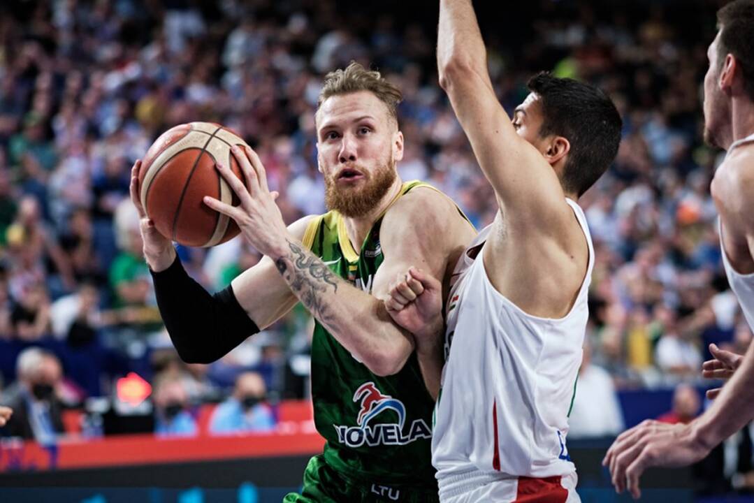 Europos krepšinio čempionatas: Lietuva – Vengrija 87:64