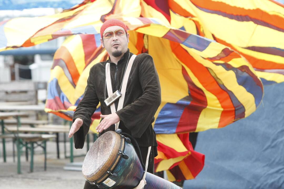 Šventės sūkuryje - ir cirko artistai