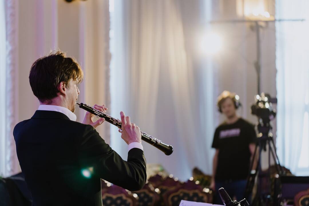VDU Kamerinio orkestro repeticija