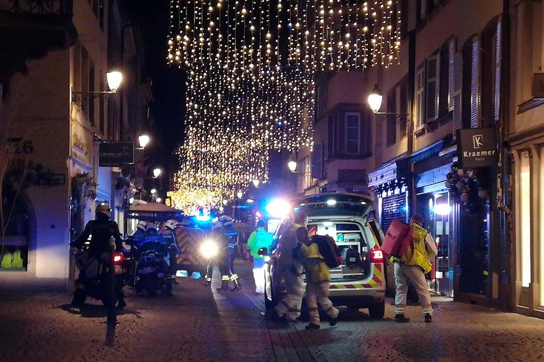 Kruvinas išpuolis Strasbūre