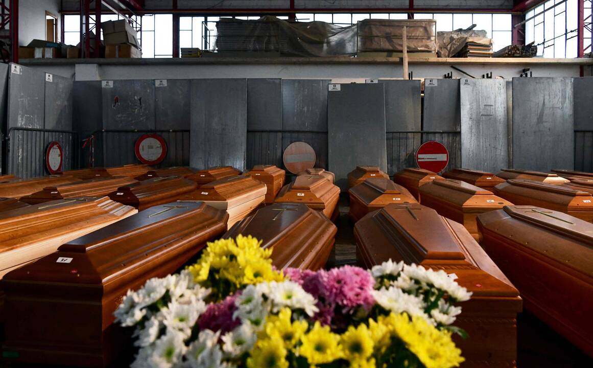 AFP: Europoje mirčių nuo koronaviruso skaičius viršijo 60 000