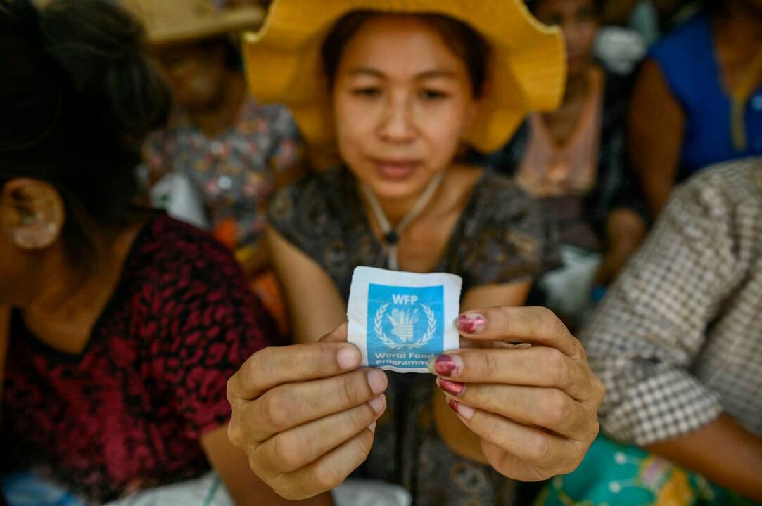 WFP priversta sustabdyti pagalbą 650 tūkst. badaujančių moterų ir vaikų Etiopijoje