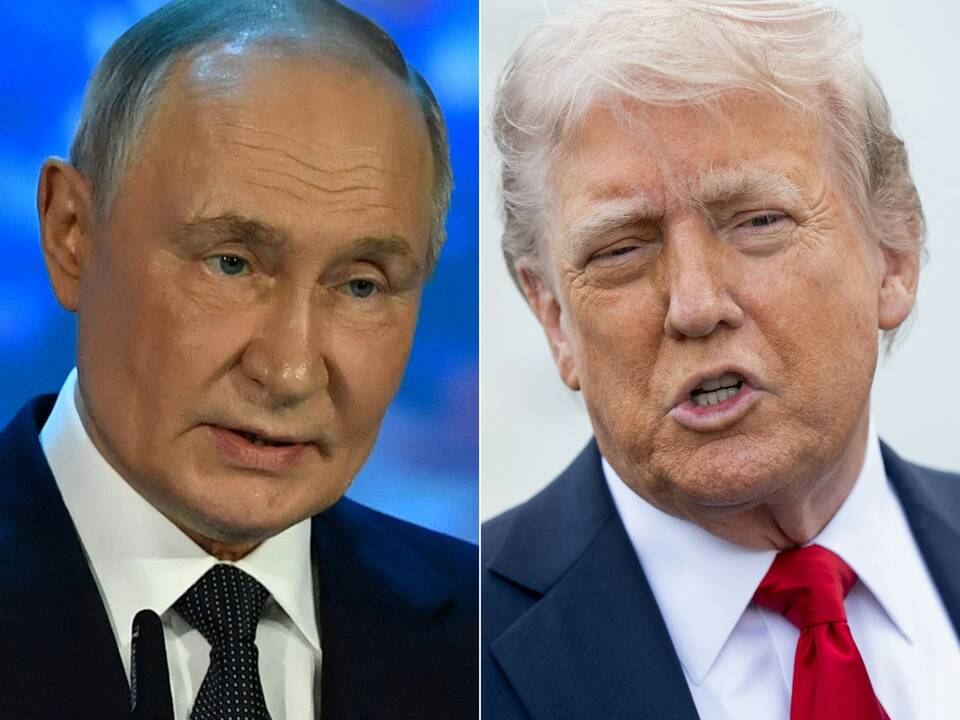 Vladimiras Putinas ir Donaldas Trumpas