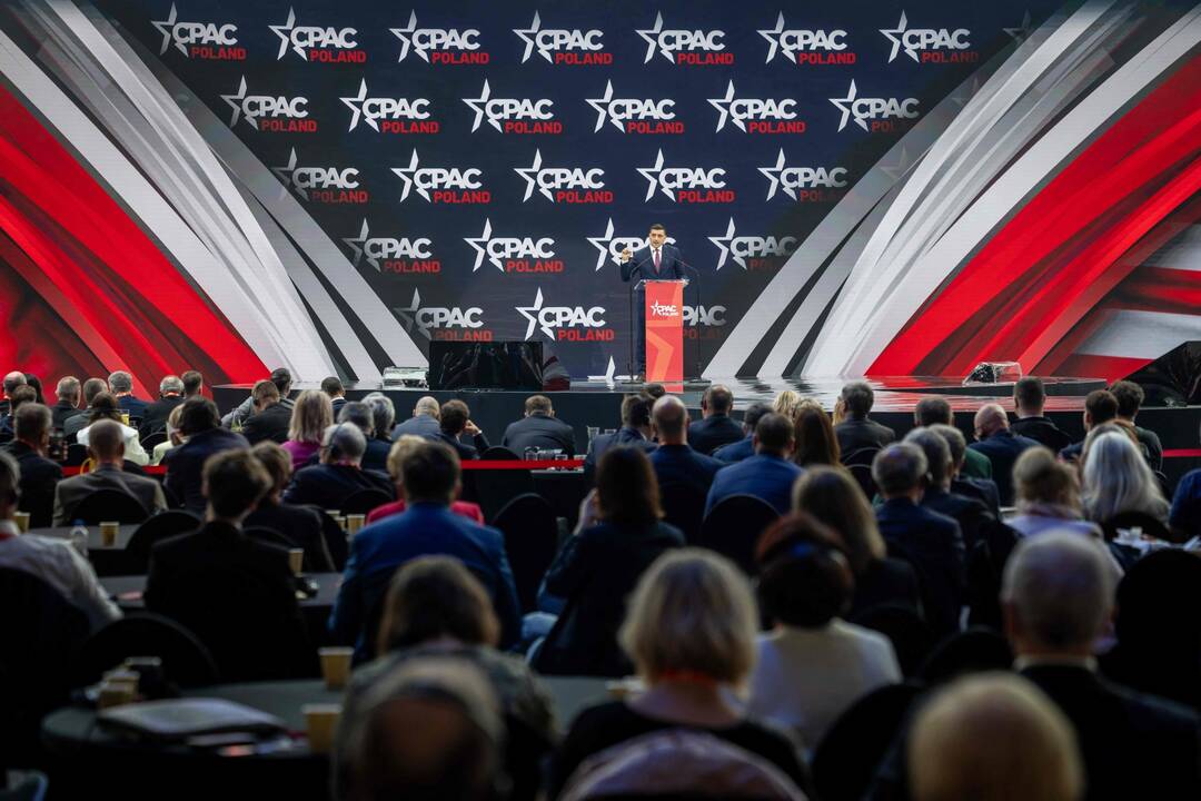 Prieš Lenkijos prezidento rinkimų antrąjį turą CPAC šalyje surengė pirmąjį savo susitikimą