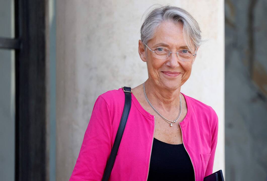 Elisabeth Borne ir Jeanas Castexas
