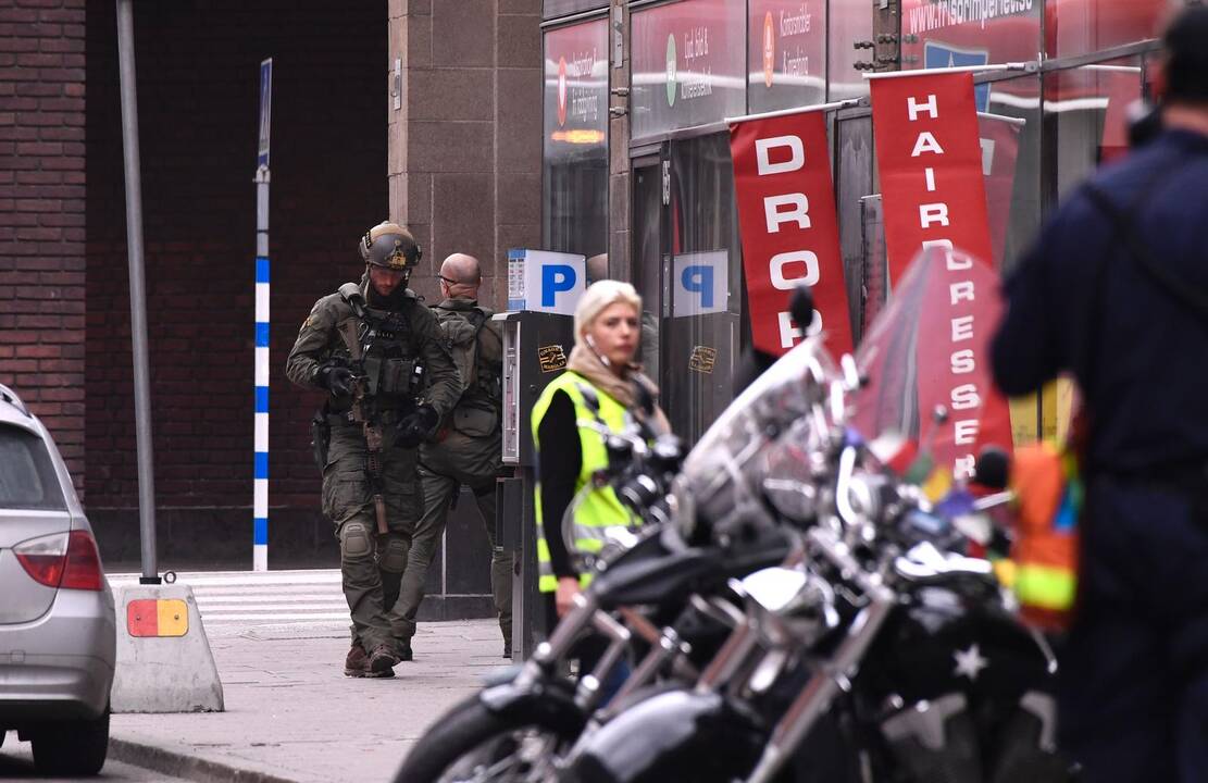 Kruvinas teroro aktas Stokholme