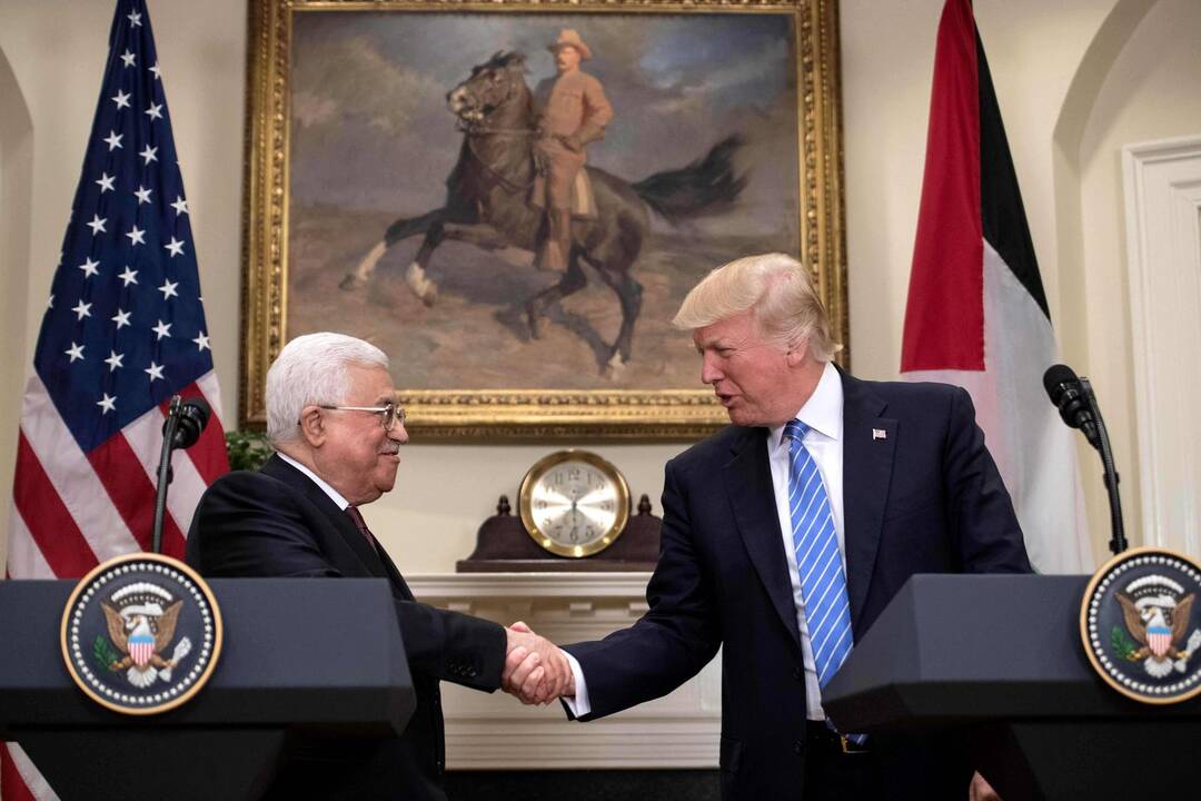 Mahmudas Abbasas ir Donaldas Trumpas