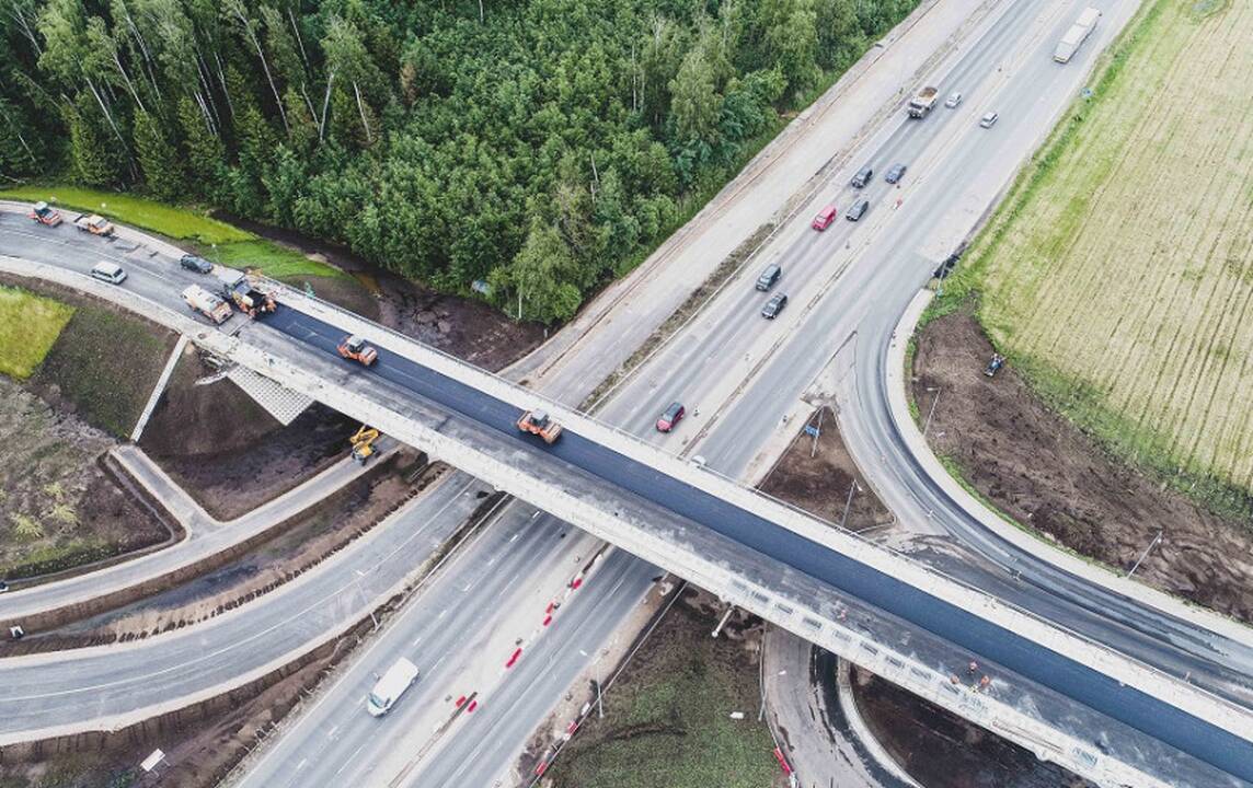 Šiemet bus baigta didelė dalis darbų A1 kelyje, projektuojama „Via Baltica“