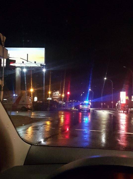 Savanorių prospekte susidūrė "Audi" ir BMW, vienas vairuotojas – ligoninėje