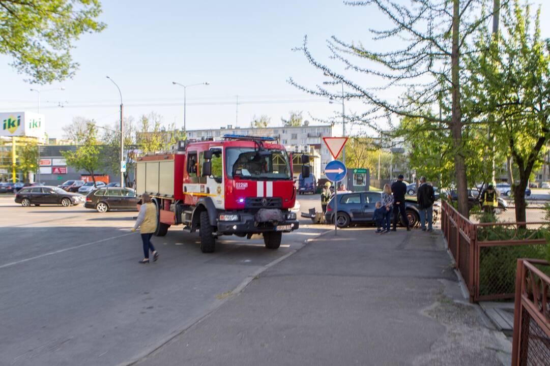 Avarija Varnių gatvėje