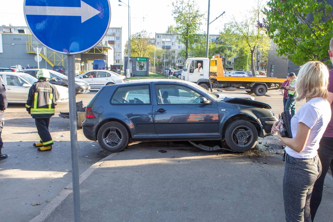 Avarija Varnių gatvėje