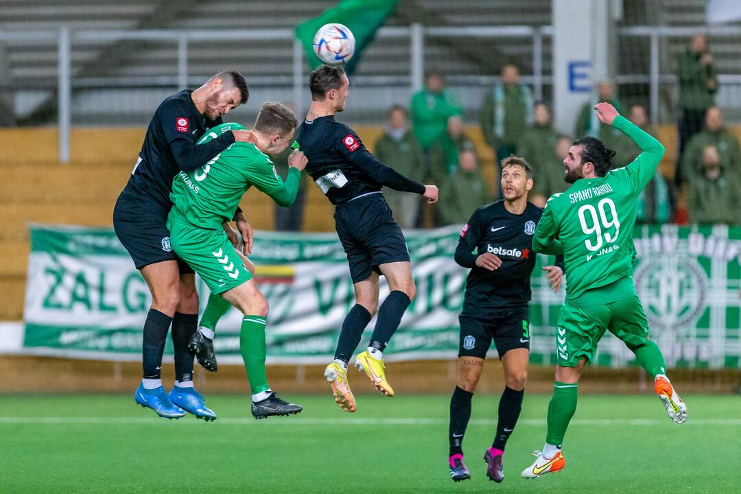A lyga: „Kauno Žalgiris“ – Vilniaus „Žalgiris“ 1:1