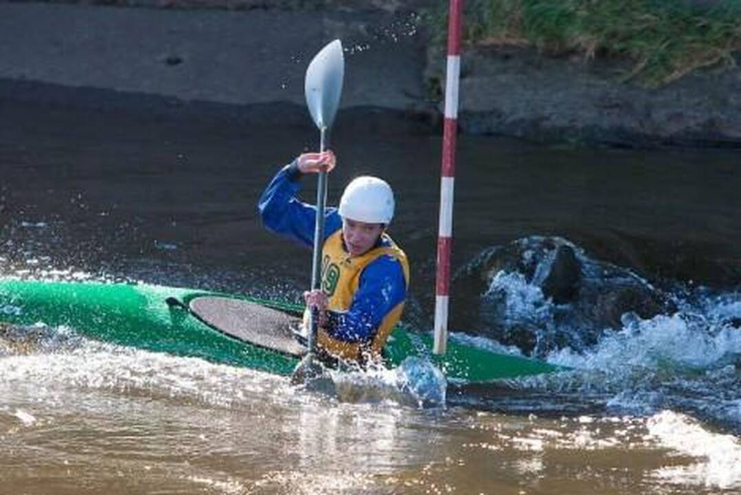 Baidarių slalomo čempionate lietuviai iškovojo tris prizines vietas