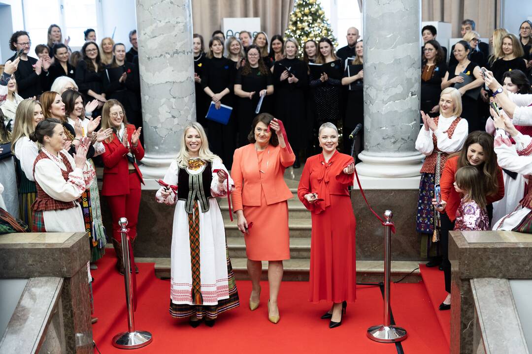 22-osios Tarptautinės Kalėdų labdaros mugės atidarymas