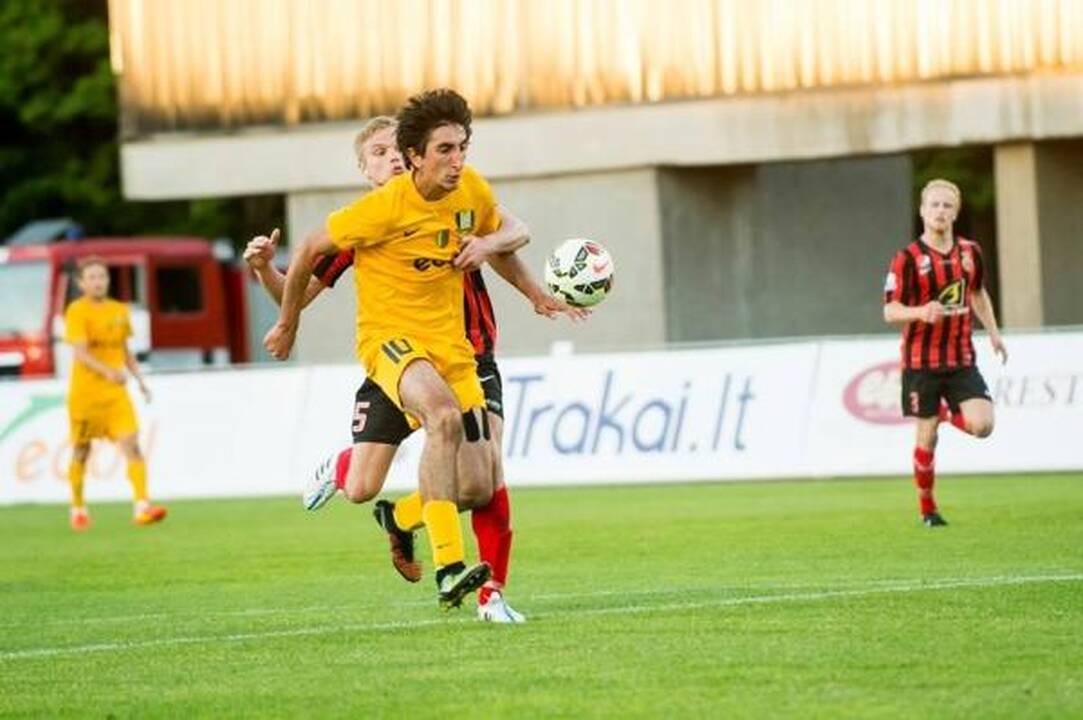 "Trakų" futbolininkai Europos lygoje turi ambicingų planų