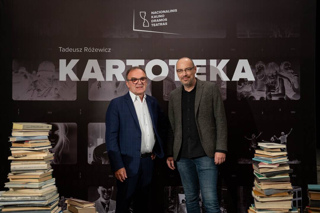 Nacionalinio Kauno dramos teatro premjera „Kartoteka“