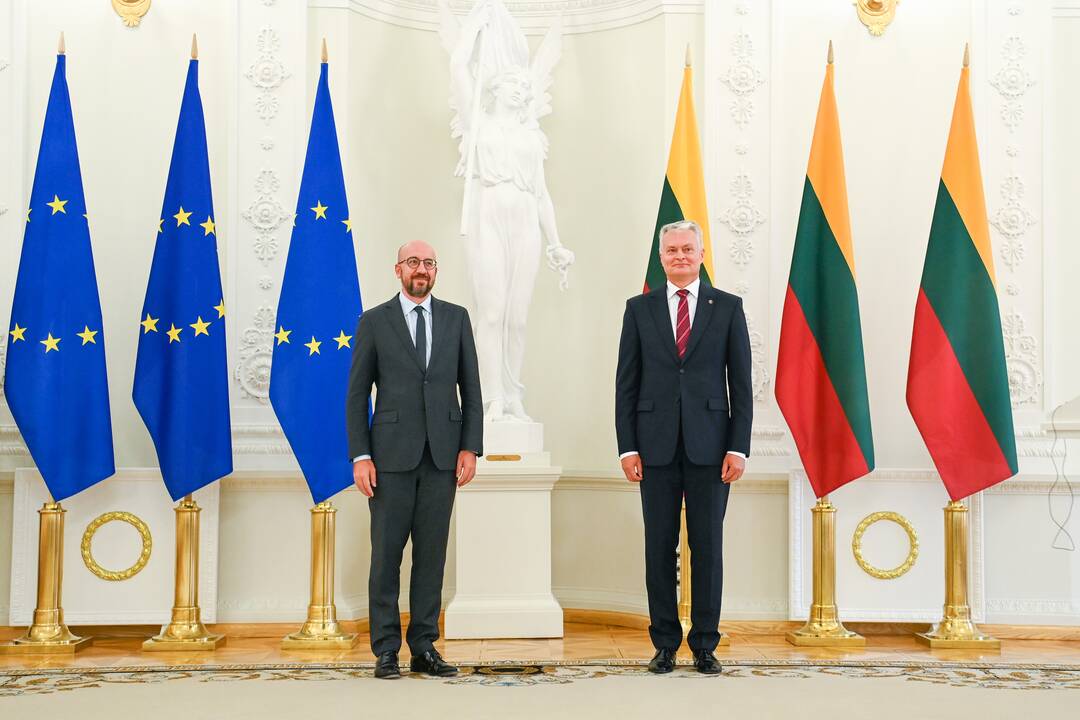 Charlesas Michelis ir Gitanas Nausėda
