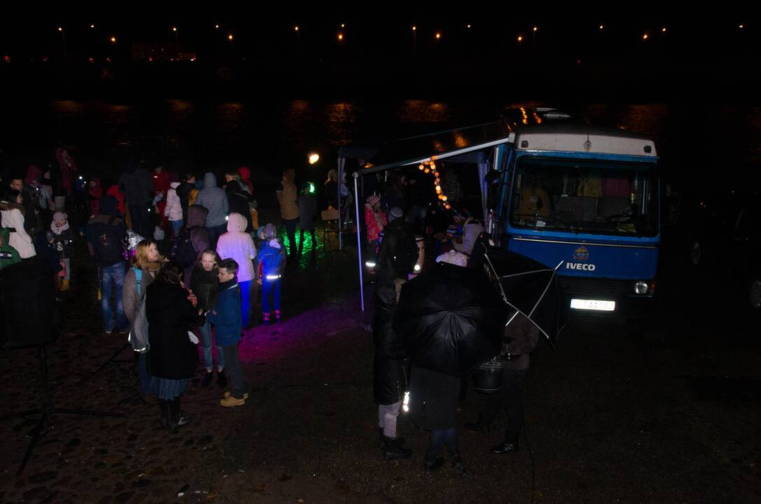 Šviesos paveikslą Kaune pakoregavo lietus
