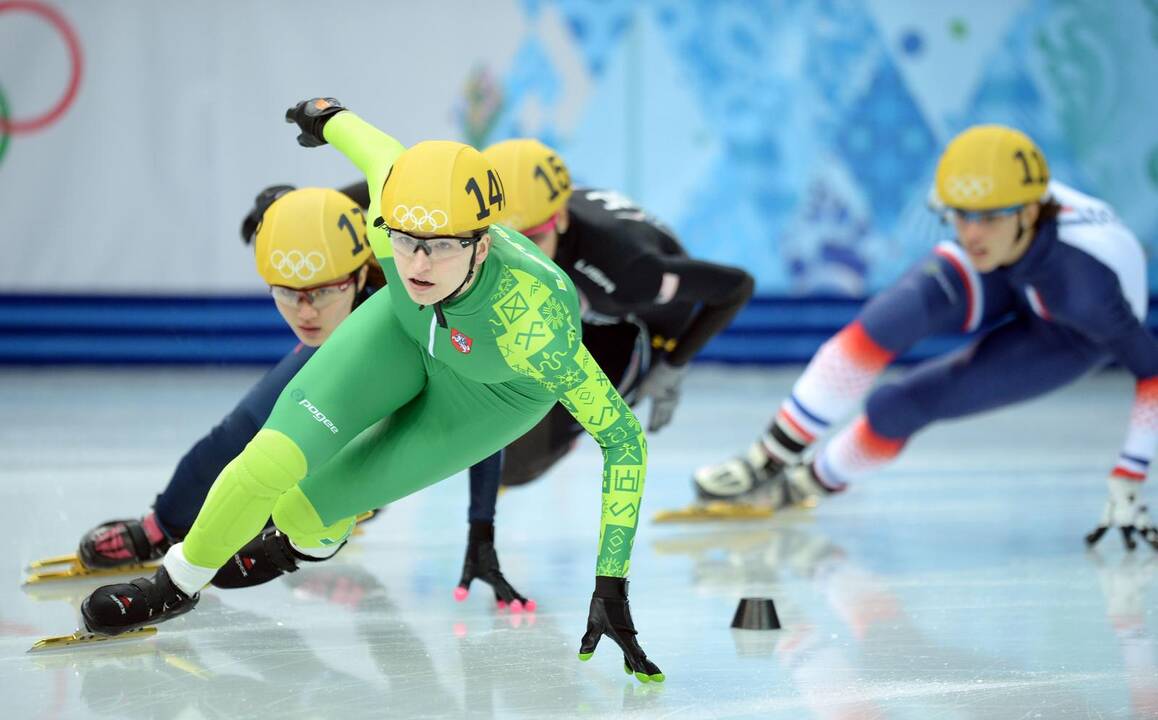 A.Sereikaitė - pasaulio jaunimo greitojo čiuožimo čempionato ketvirtfinalį