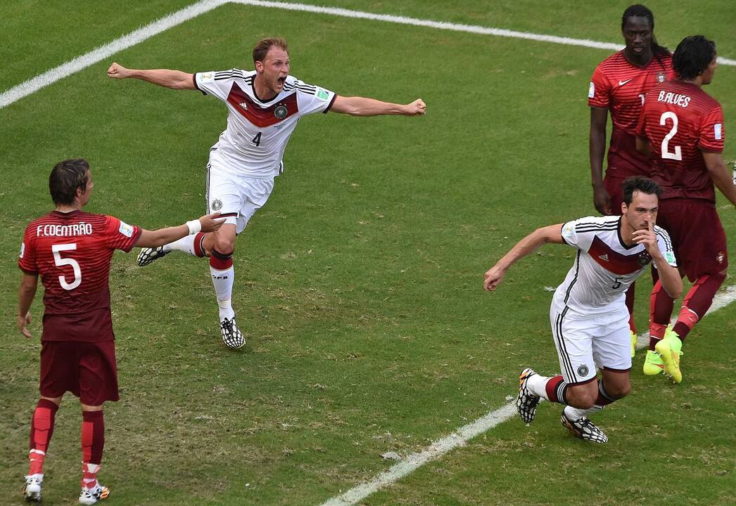 Pasaulio futbolo čempionatas: Vokietija - Portugalija