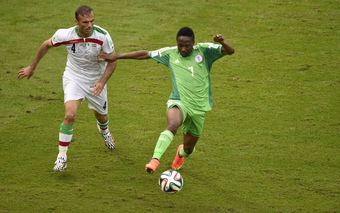 Pasaulio futbolo čempionatas: Nigerija - Iranas