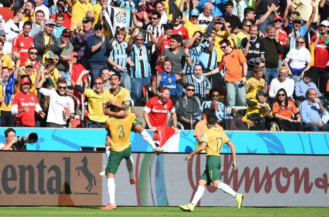 Pasaulio futbolo čempionatas: Olandija - Australija