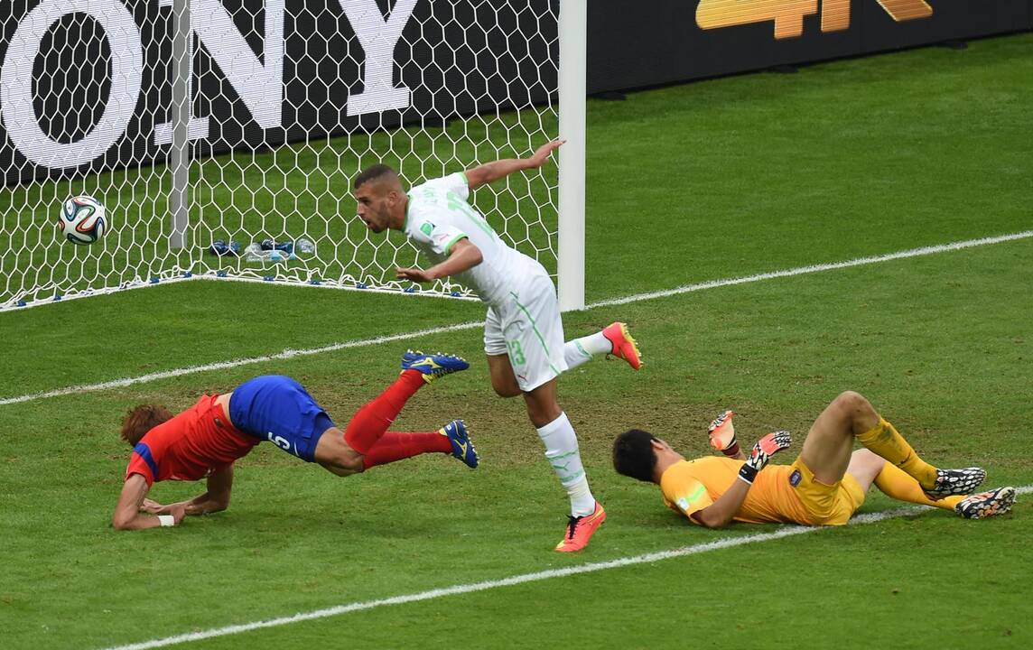 Pasaulio futbolo čempionatas: Alžyras - Pietų Korėja