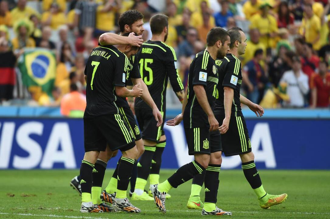Pasaulio futbolo čempionatas: Ispanija - Australija